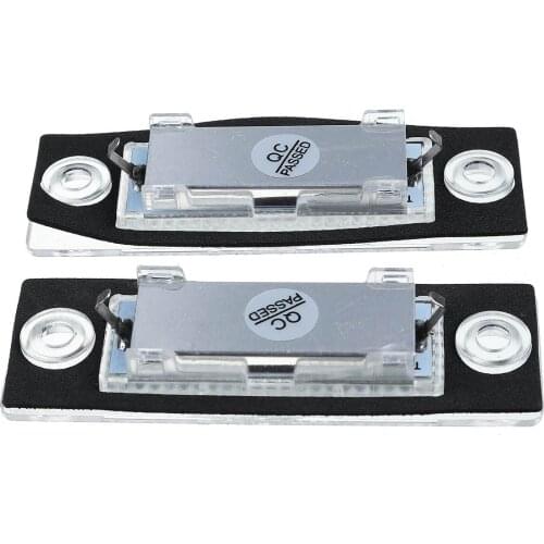 2pcs LED Number License Plate Light Lamp 3B5998026 for VW/Passat B5.5 Caddy MK3 Golf Transporter T5 T6 Touran/Jetta Syncro