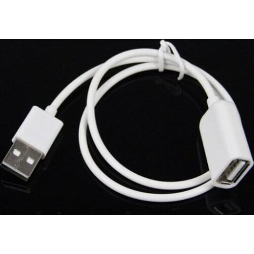 50CM USB 2.0 Male to Female Extend Extension Cable Cord Extender For PC Laptop new