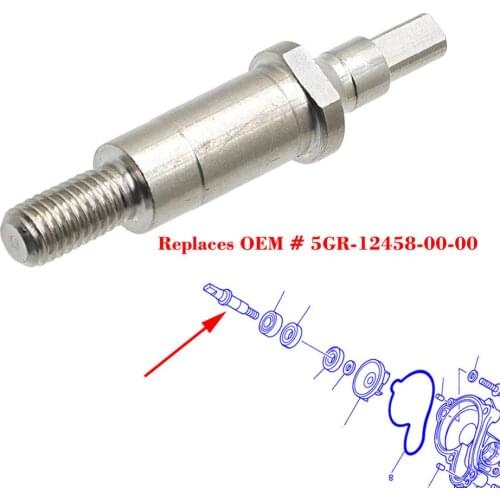 Water Pump Impeller Shaft For Yamaha YZ450F WR450F 2003 2004 2005 2006 2007 2008 2009 2010 2011 2012 2013 Replace 5GR-12458-00-0