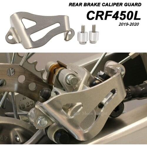 Rear Brake Caliper Guard Protector Cover Protection Fit For HONDA CRF450L CRF 450 L CRF 450L 2019 - 2020 Rear Brake Accessories