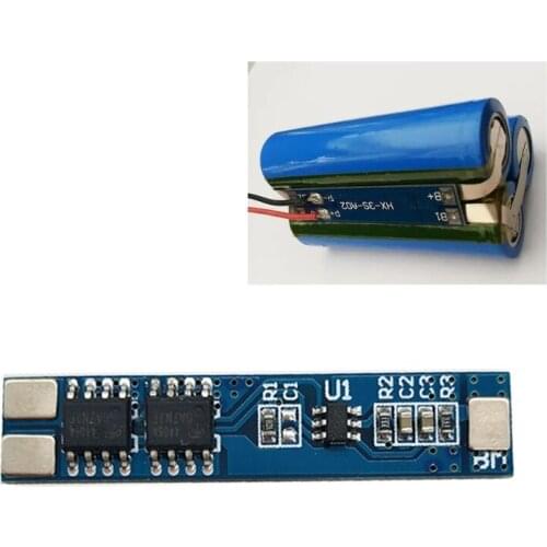 Lithium Battery Protection Board BMS Li-ion Charger Protection Module Anti-Overcharge/Over-Discharge/Over-Current/Short