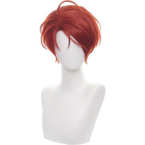 Anime Short Wig Cosplay WONDER EGG PRIORITY Momoe Sawaki Costume Heat Resistant Synthetic Hair Women Wigs Cosplay Costumes