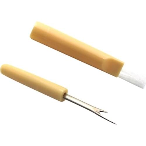 2 in 1 Manual Seam Ripper Brush Handy Stitch Needle Remover Thread Cutter Unpicker Cross Stitch Sewing Arts Craft Tools