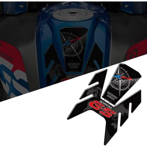 3D Motorcycle Gas Tank Pad Protector Case for BMW R1200GS R1200 GS 2013-2018 PU Polyurethane Resin