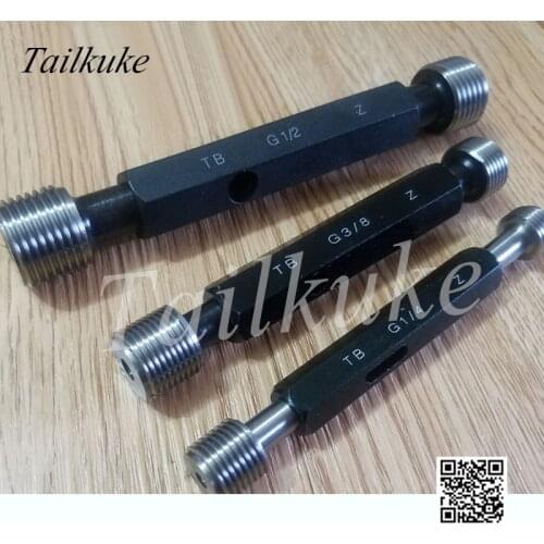Inch Straight Pipe Thread Plug Gauge G Cylindrical Tube Gauge Thread Plug Gauge G1/4 G3/8 G1/2