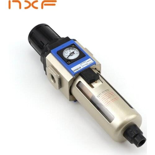 Pressure regulating filter air filter pressure regulating valve air filter gfr200-08 series 300-08 10 15 dual oil and water