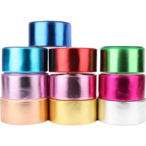 HSDRibbon 75mm 3inch custom Gold solid foil Grosgrain Ribbon