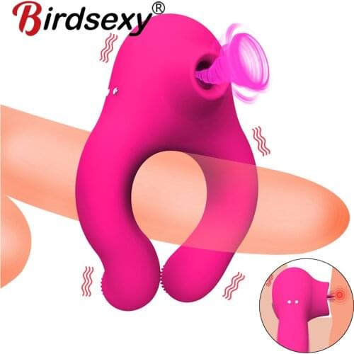 Cock Ring Vibrator 7 Speeds Penis ring Massager Vibrator Penis Clitoral Stimulation Adult Sex Toys for Man Clitoris Stimulator