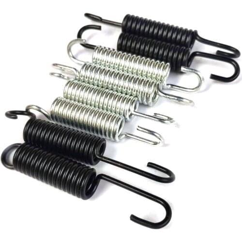 Motorcycle 75 90 100 110 120mm Kick Stand Return Spring Fits Kickstand Tension Spring With Hook