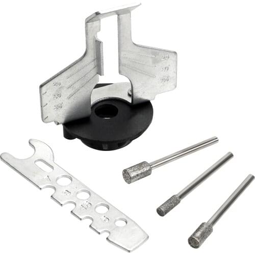 NICEYARD High Quality Saw Sharpener Sawtooth Grinding Tool Adapter for Dremel Drill Saw Sharpening Attachment