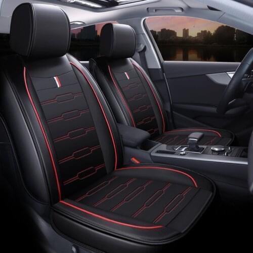 2021 New Custom Leather Four Seasons For Honda Civic Accord Fit Element Freed Life Zest Car Seat Cover Cushion