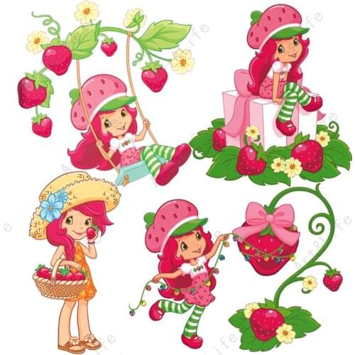 New Metal Steel Cutting Dies Strawberry Cute Girls Flowers Stencils for Making Scrapbooking DIY Album Paper Cards Embossing Die