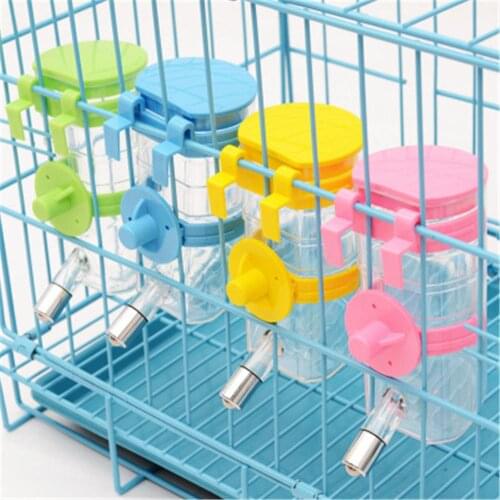 Pet Water Bottle Automatic Leak-proof Convenient Hanging Drinker Dispenser Dog Cat Guinea Pig Squirrel Rabbit Drinking Feeder