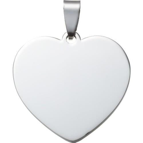 Heart Shaped Silver / Gold Necklace