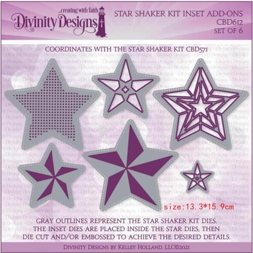 Sirius 2021 Various shapes of stars festival Metal Cutting Dies Kits for DIY Craft Making Greeting Card Album Scrapbooking die