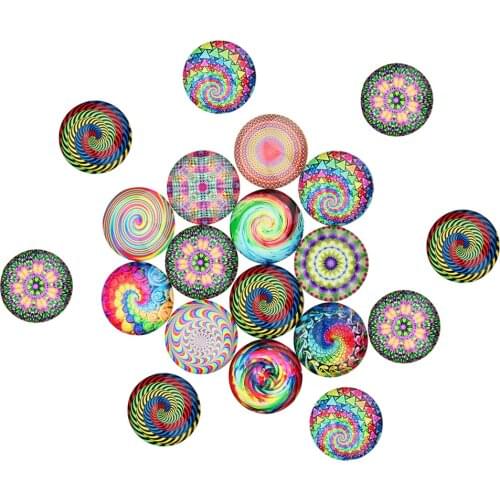 12mm Glass Cabochon Flatback Dome Fine Stone For DIY Jewelry Making 20 Pcs
