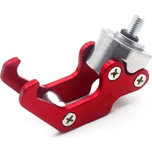 Universal Aluminum Alloy Motorcycle Helmet Holder Bottle For Motorcycles Hook With Cage Colors Random Suitable D1H7