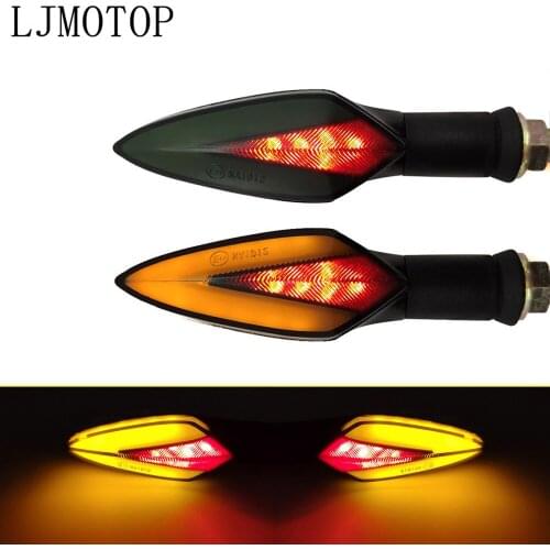 Universal Motorcycle LED Turn Signals Light Indicator signal Light tail light For Honda NC750X CB1100 CRF1000L AFRICA TWIN