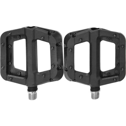 ZTTO Nylon Fiber Bicycle Bearing Pedals Anti-Slip MTB Mountain Bike Cycling Platform Flat Pedals Bike Accessories