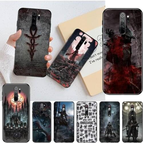 Video game Bloodborne Phone Case for Redmi 9A 8A 7 6 6A Note 9 8 8T Pro Max Redmi 9 K20 K30 Pro