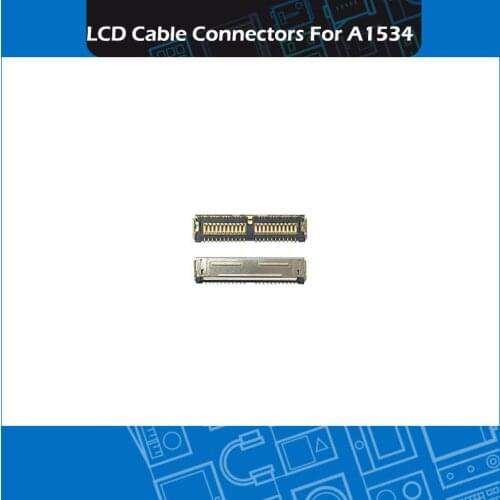 10pcs/Lot A1534 LCD LED LVDs Cable Connector For Macbook Retina 12" A1534 Motherboard Logic Board Repair 2015 2016 2017