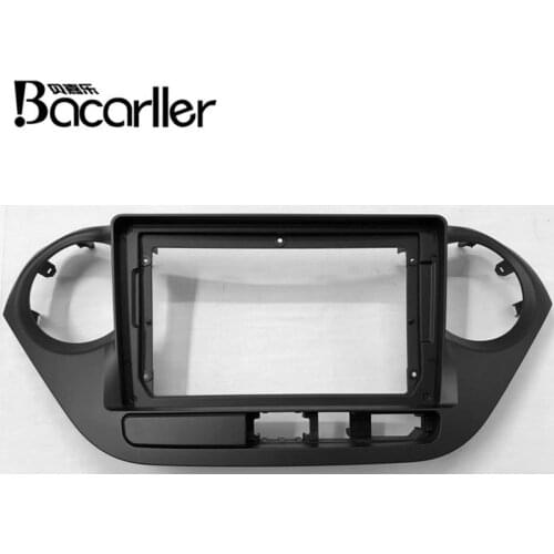 9 Inch 2din Car Fascia For HYUNDAI I10 2014-2017 Double Din Car Dvd Frame Panel In-dash Mount Installation