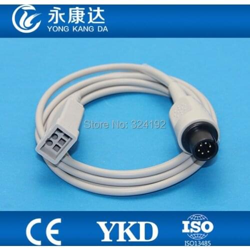 Free shipping compatible GE-Medical LL style 5-lead ECG trunk cable,medical ECG cable
