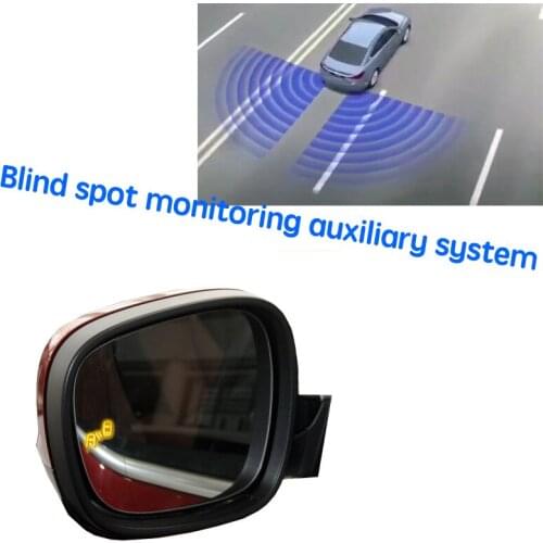 Car BSD BSM BSA Blind Area Spot Warning Drive Mirror Rear Radar Detection System For BMW X3 F25 2011~2013