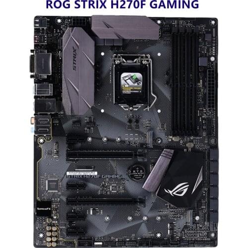 For asus ROG STRIX H270F GAMING Original Used Desktop Intel H270 H270M DDR4 Motherboard LGA 1151 i7/i5/i3 USB3.0 SATA3