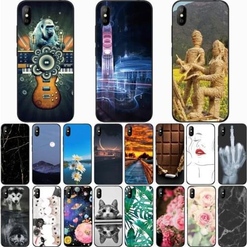 For Blackview A30 Case Wolf Silicon TPU Fundas for Blackview A60 Cat Animal Shell Bag Housing Phone Cases
