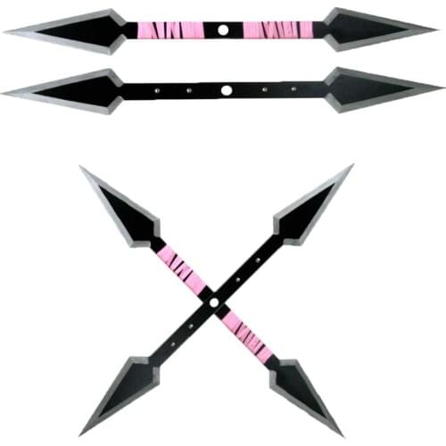 Final Fantasy VII Cosplay Yuffie Kisaragi Cross Shuriken for Halloween Fancy Stage Performance Props Cosplay performance