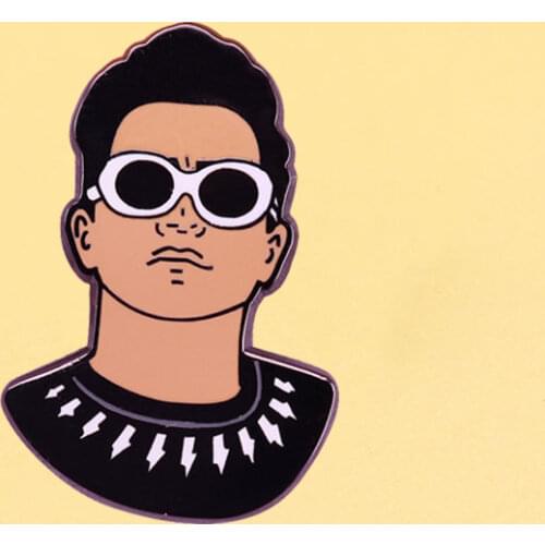 TV Show David Rose Schitts Creek Enamel Pins and cartoon brooch Fashion Jewelry hat Lapel Pins Badges Cosplay Accessories