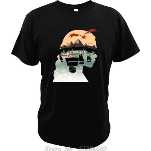 The Queen Is Coming T Shirt Anime Cool Digital Direct Injection Design T-shirt Male Men Cotton Tees Summer Tops