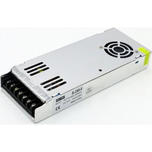 Hot Selling Led Driver 5V 30A 150W Ultra Slim Switch Mode Power Supply
