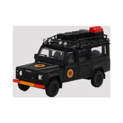 Diecast 1:64 Scale Indonesian Intelligence Agency Defender 110 Alloy Car Model Metal Vehicle Gift Childrens Toy Model