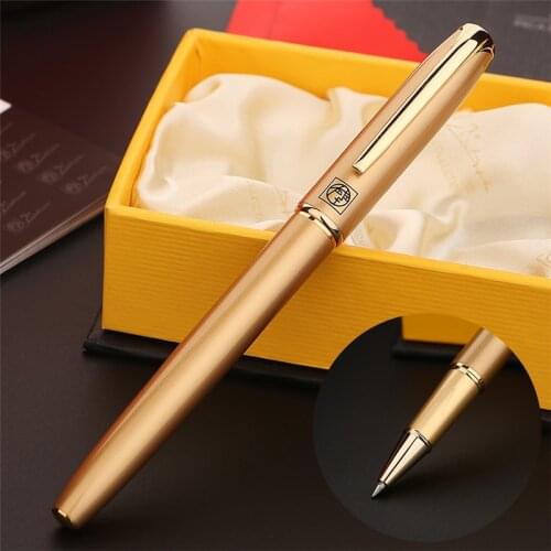 Picasso 916 Metal Golden Malage Pimio Elegant Roller Ball Pen Writing Pens And Original Gift Box For Office & School