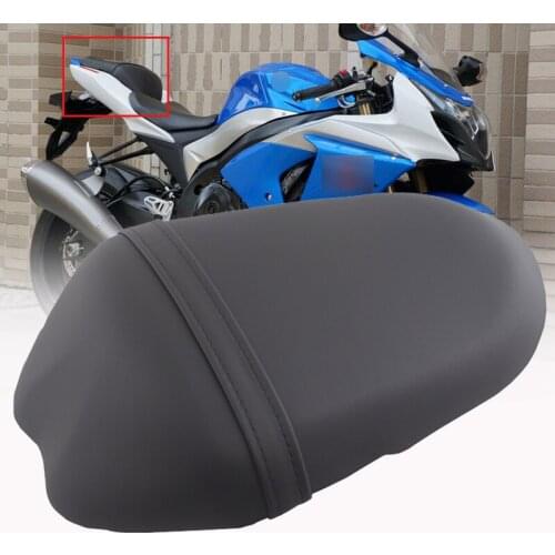 Motorcycle Seat Accessories Rear Pillion Passenger Cowl Seat For Suzuki GSX R1000 2009 2010 2011 2012 2013 2014 K9 Seat Pad