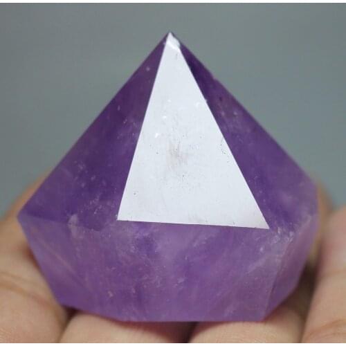 Natural amethyst quartz crystal wand point rieki healing for home decoration