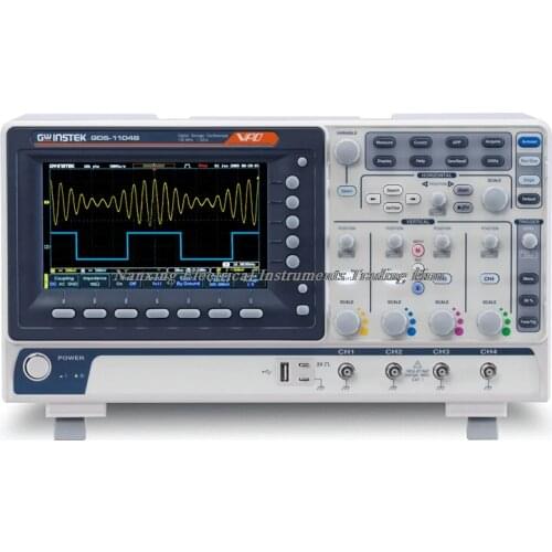Gwinstek GDS-1072B /GDS-1102B Digital Storage Oscilloscopes 70/100MHz,2-Channel input,1GSa/s sampling rate
