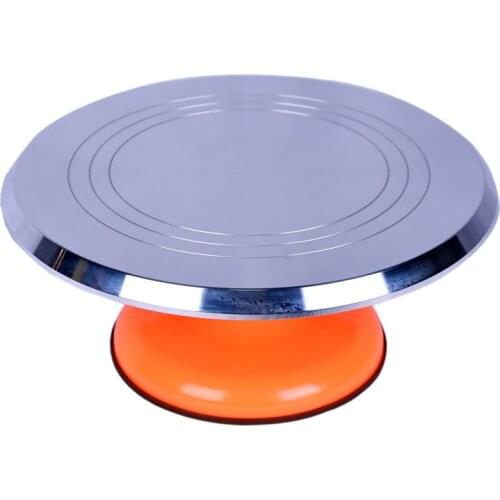 Birthday cake stand aluminum alloy cake decoration table turntable non-slip turntable cake stand tool set