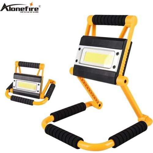 Alonefire Z4 20W Led Portable Spotlight Super Bright Led Work Light Rechargeable for Outdoor Camping Lampe Led Flashlight