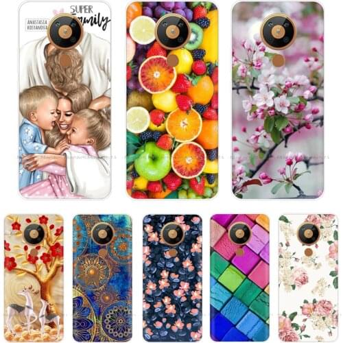 Silicon Case For Nokia 5.3 Case Bumper Back Phone Cover For Nokia 5.3 TA-1234 TA-1227 TA-1223 TA-1229 Nokia5.3 Soft TPU Bumper