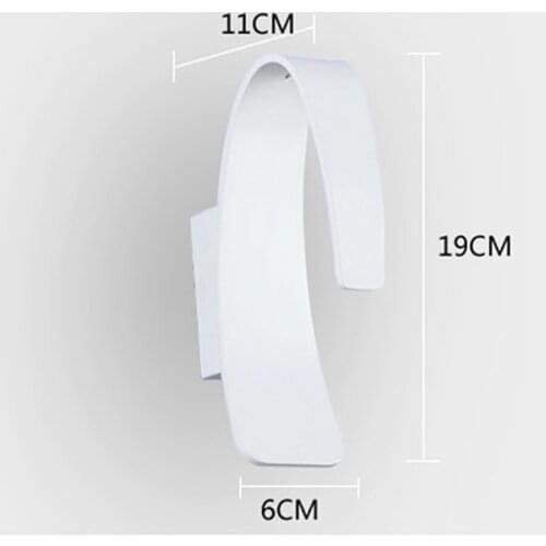 High Quality Led Wall Lamp Modern Bedroom Wall Light for Home Lighting Luminaire Bathroom Light Garden Wall Sconce Free Shipping