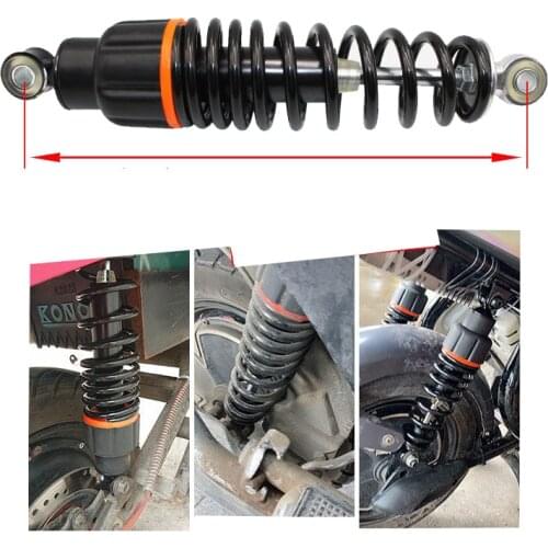 High Quality Form Rear Shock Absorber Electric Bicycle Motorcycle Hydraulic Rear Shock Absorber Adjustable Suspension