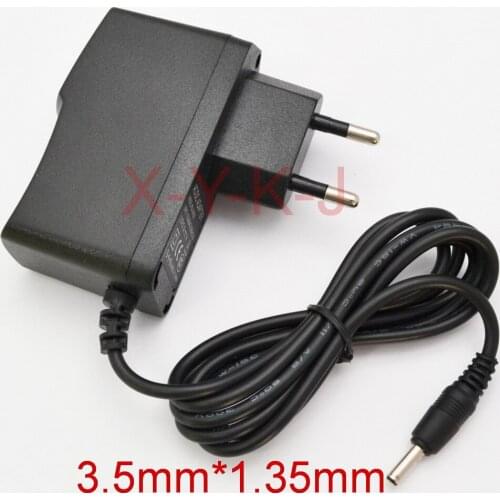 1PCS 12V 500mA AC 100V-240V Converter Switching power adapter DC 0.5A Supply DC 3.5mm x 1.35mm High quality EU plug