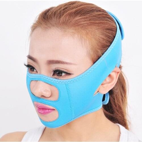 1Pc Massage Tool Double Chin Face Bandage Slim Lift Up Anti Wrinkle Mask Strap Band V Face Line Belt Women Slimming Thin Facial