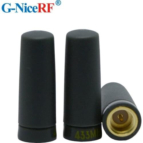10pcs 433MHz Small Straight Rubber Antenna SW433-ZT28 for free shipping