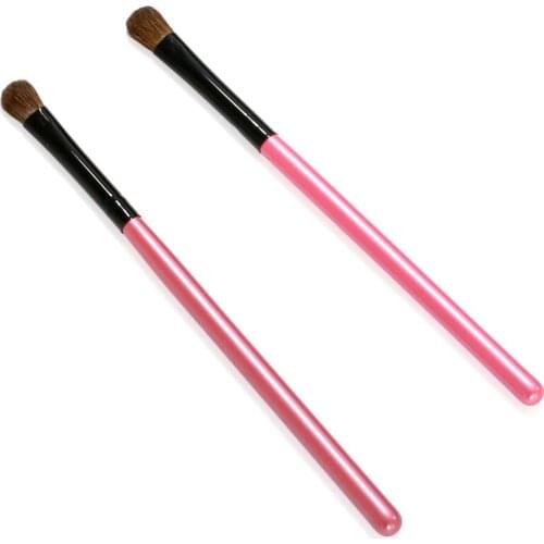 9pcs Makeup wooden handle foundation blush eye shadow dense powder lip eyebrow beauty set brush