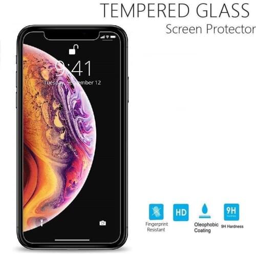 9H Tempered Glass For iPhone 11 12 Pro XS Max 12 Pro Max Protective Glass For iPhone SE 2020 6 6s 7 8 Plus 5 4 Screen Protector