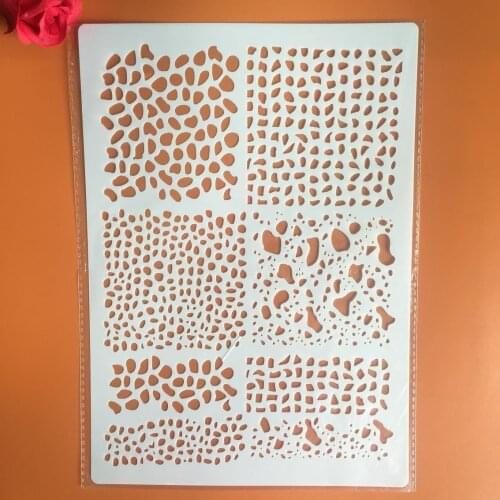 A4 29 * 21cm Mandala DIY Stencils Wall Painting Scrapbook Coloring Embossing Album Decorative Paper Card Template cake stencil